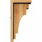 Ekena Millwork Mediterranean Rough Sawn Corbel w/Backplate, Western Red Cedar, 6"W x 8"D x 16"H COR06X08X16MED01RWR - alternate 2